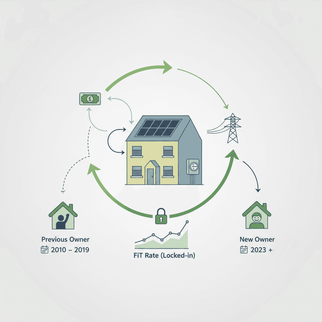 Inheriting a Feed-in Tariff When You Buy a House with Solar Panels